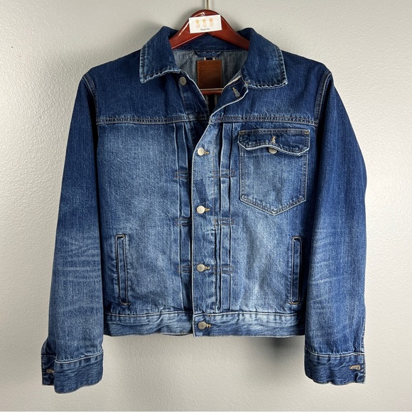 Lucky Brand Denim Jacket in size S - color is Synder - Picture 2 of 7
